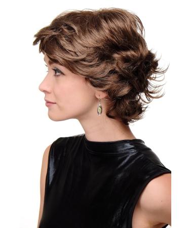 WIG ME UP - Short Glamorous 80s Style Brown Ladies Wig GFW1871-12 | Voluminous Teased Wigs for International Shipping - Buy Online on GoSupps.com