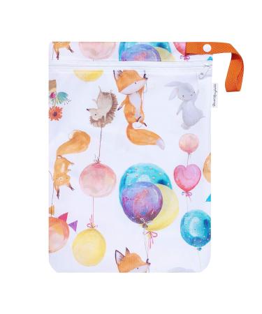 Diaper Manufaktur Wetbag - Breathable Water-Repellent Naspocket (Germany) | Klein Ballonparty S (1-Pack) - Buy Online on GoSupps.com