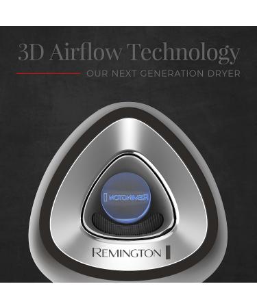 Buy Remington Salon Collection Air3D Hair Dryer 1760W - Low Noise Ceramic - D7777 - Worldwide Shipping - Buy Online on GoSupps.com