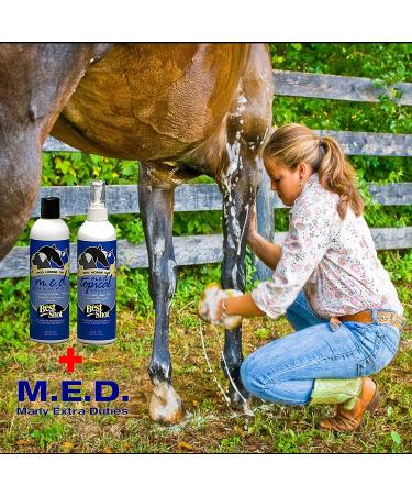 Best Shot Pet M.E.D. Topical Spray 12 oz - Soothing Relief for Pets - Buy Online on GoSupps.com