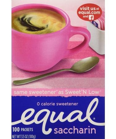 Equal Sugar Substitute Packets - 100 ct