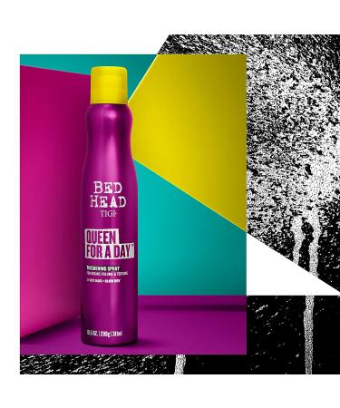TIGI Bed Head Queen For A Day Thickening Spray for Fine Hair 10.5 oz (Pack of 2) Berry 10.5 Ounce (Pack of 2) - Buy Online on GoSupps.com