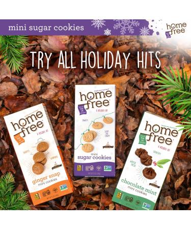 Homefree Gluten Free Mini Cookies - Trusted Holiday Sugar Treats 5 Ounce - Buy Online on GoSupps.com