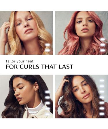 T3 Curl ID 1.25 Digital Ceramic Curling Iron - Smart Touch Interface, HeatID Technology - White - Buy Online on GoSupps.com