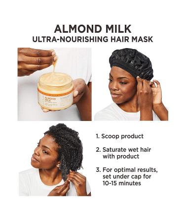 Carol's Daughter Almond Milk Hair Mask - 12 oz Ultra-Nourishing Repair - Buy Online on GoSupps.com