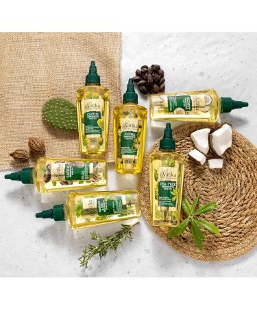 Vatika Afro Naturals Coconut Restorative Hair Oil - 100ml | Provides Strength & Nourishment | Boost Hair Health & Control Frizz - Buy Online on GoSupps.com