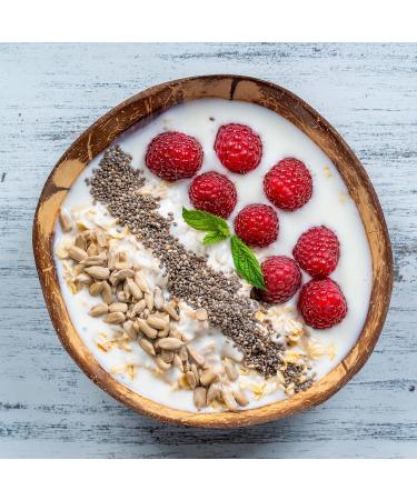 Yupik Raw Sunflower Seeds Shelled 285 g Kosher Gluten-Free Unsalted Sunflower Kernels No Shell Healthy Snacks Source of Omega-6 and Fiber - Buy Online on GoSupps.com