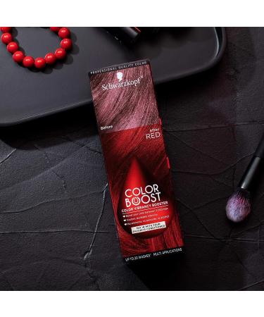 Schwarzkopf Color Boost Red Vibrancy Booster - Enhance Color Intensity - Buy Online on GoSupps.com