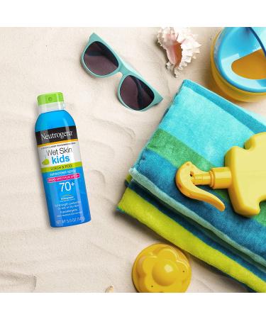 Neutrogena Kids Sunscreen Spray SPF 70+ 5oz | Water-Resistant, Oil-Free, Hypoallergenic - Buy Online on GoSupps.com
