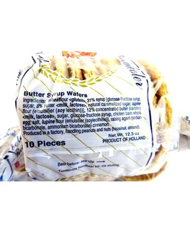 40 Count Stroopwafels 100% Butter Syrupwafers | Frustration-Free Packaging - Buy Online on GoSupps.com