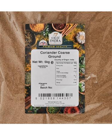 Old India Coriander Coarse Ground 5kg - Premium Quality Spice for Savory Dishes - Buy Online on GoSupps.com