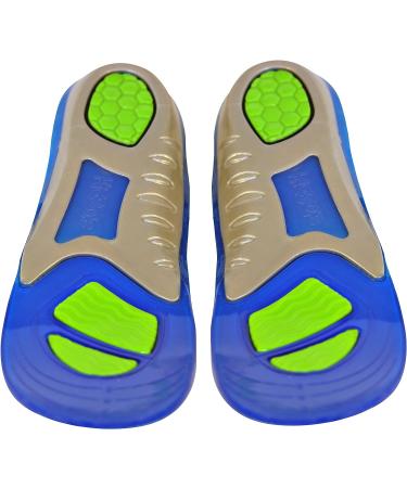 Kids Athletic Gel Insoles | Cushioned Comfort for Active Children (Size 2-6 - 24 CM) - Buy Online on GoSupps.com