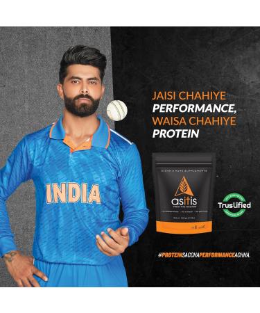 AS-IT-is Nutrition Whey Protein Isolate 90% | 2 Kg - Fast Absorption 27g Protein & 5.9g BCAA Per Serving | Perfect Post-Workout Supplement - Buy Online on GoSupps.com