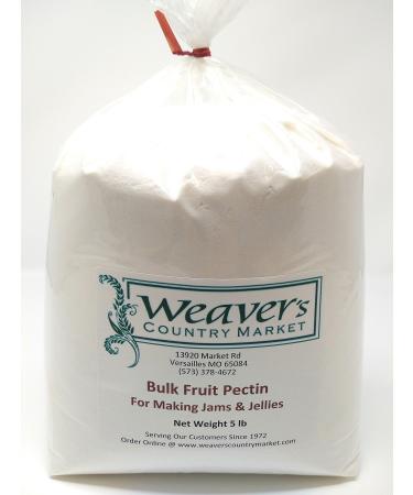 Weavers Country Market Bulk Fruit Pectin Mix for Making Jams  Jellies (5 Lb. Plastic Bag) 5 Pound (Pack of 1) - Buy Online on GoSupps.com