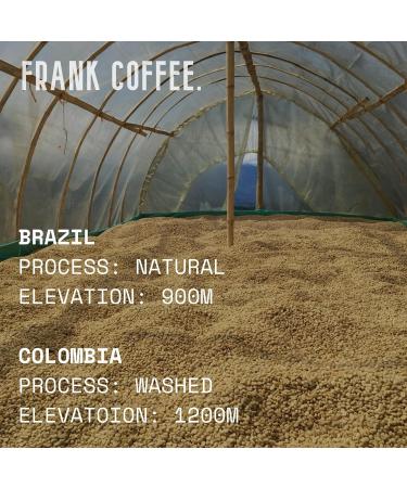 Frank Coffee Roasters | Straight Talker Blend 1kg Coffee Beans | Freshly Roasted in Suffolk | 100% Arabica Medium Roast Espresso | Speciality Whole Coffee Beans Straight Talker Blend 1 kg (Pack of 1) - Buy Online on GoSupps.com