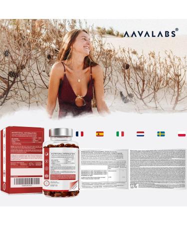 High-Dose Beta Carotene Capsules for Tan | 25 000 IE | Vitamin A & LYC-O-Beta | Radiant Complexion | 180 Softgel Capsules - Buy Online on GoSupps.com