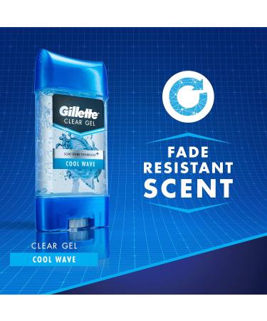 Gillette Endurance Antiperspirant / Deodorant Cool Wave Clear Gel 3.8 Ounce (Pack of 2) Packaging may Vary Cool Wave 3.8 Ounce (Pack of 2) - Buy Online on GoSupps.com