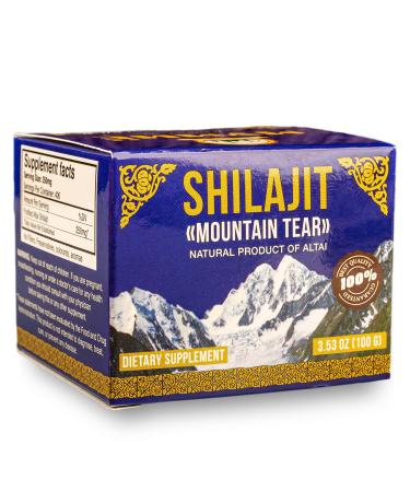 Shilajit Cream Resin Balm from Altai Mountains Siberia 100g (3.4 oz)