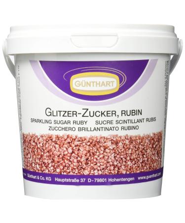 G nthart Glitter Sugar Ruby 1 pack (1 x 900 g)