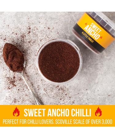 Spicentice Sweet Ancho Chili Powder 55g - Authentic Mexican Chillies | Pack of 1 - Buy Online on GoSupps.com