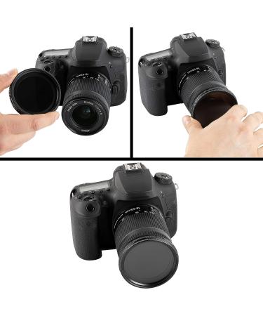 Ultimaxx 49mm ND2-ND400 Fader Variable Neutral Density Lens Filter - Optical Glass - Buy Online on GoSupps.com