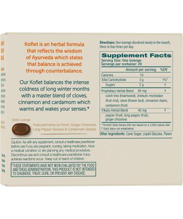 Buy Himalaya Koflet 20 Lozenges for Relief from Cough & Cold - Fast Shipping - Buy Online on GoSupps.com