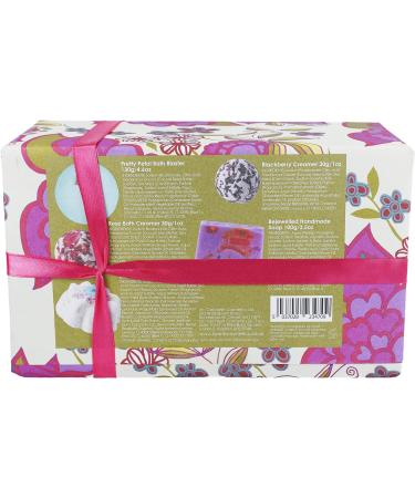 Bomb Cosmetics Vintage Velvet Handmade Bath & Body Gift Pack - 5-Piece Set 480g - Luxurious Self-Care Treats - Buy Online on GoSupps.com