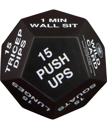 Juliet Paige Exercise Dice for Home Fitness Workouts - Green, White, Red - Cardio, HIIT, Sports - Buy Online on GoSupps.com