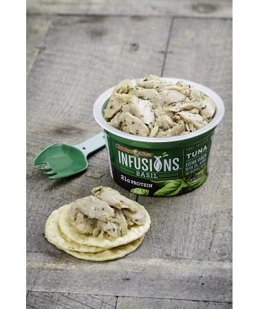 Chicken of the Sea Infusions Tuna Basil Cups 2.8 Oz - Pack of 6 - Buy Online on GoSupps.com