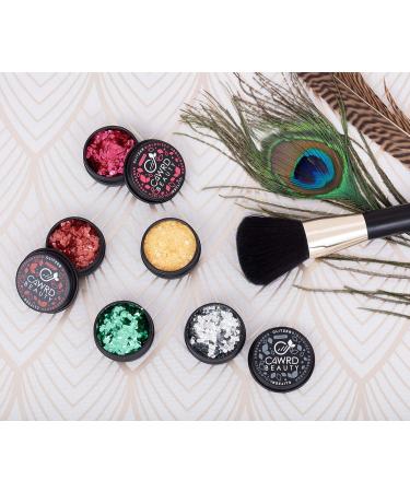 C4wrd Eco-Friendly Degradable Glitter Set - Skin-Friendly Face & Body Makeup in 5 Vibrant Colors - Buy Online on GoSupps.com