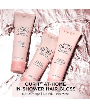 L'Oreal Paris Le Color One Step Toning Hair Gloss - Cool Brunette 4 Fl Oz - Buy Online on GoSupps.com