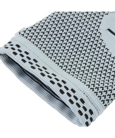 Neotech Care Elbow Support Sleeve - Bamboo Fiber 3D Weaving Knitted Fabric - Elastic & Breathable - For Golf Tennis Sports - Right or Left Arm - Grey Colour (Size S 1 Unit) S 1 - Buy Online on GoSupps.com