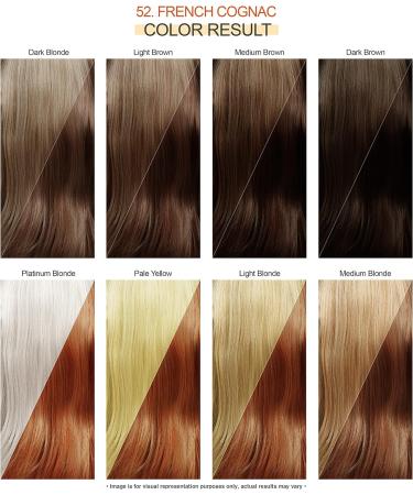Adore Shining Semi Permanent Hair Colour 52 French Cognac 52-FRENCH COGNAC 118 ml (Pack of 1) - Buy Online on GoSupps.com