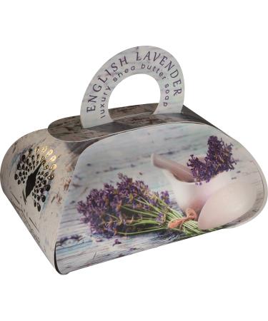 The English Soap Company Large Gift Bag Bath Soap English Lavender 260g