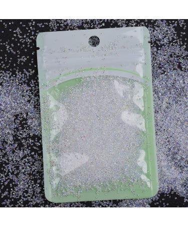HUETFAT 8800Pcs Pixie Nail Crystals Rhinestones 1.2mm Glass Diamonds - Clear AB | Iridescent Swarovski Shine - Nail Art Gems - Buy Online on GoSupps.com