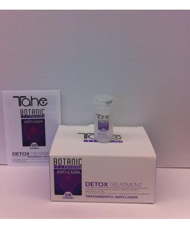 Botanic Tricology Detox Anti-dandruff Treatment with Essential Oils of Citrus Fruits Natural Menthol and Zinc Pyrithione 5x10ml