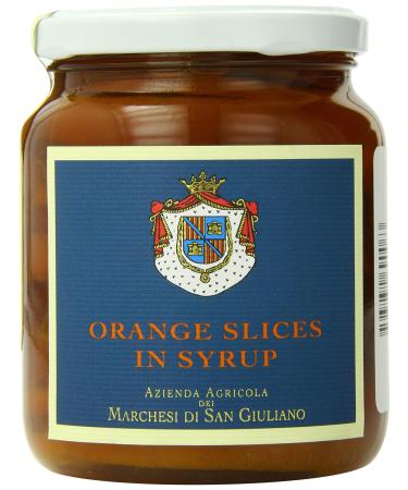 Marchesi Di San Giuliano Sliced Sicilian Oranges in Syrup, 16.2 Ounce