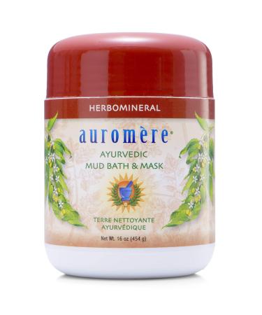 Auromere Ayurvedic Mud Bath & Mask 16 oz (454 g)