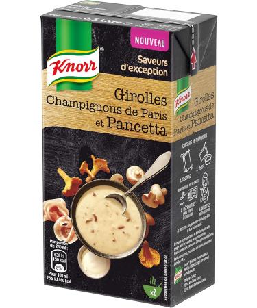Knorr Saveurs d'Exception Soup Chanterelles Mushrooms Pancetta 50 cl - Buy Online on GoSupps.com