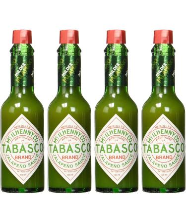 Buy TABASCO Jalapeno Sauce Pack of 4 (4 x 60 ml) | International Shipping Available - Buy Online on GoSupps.com