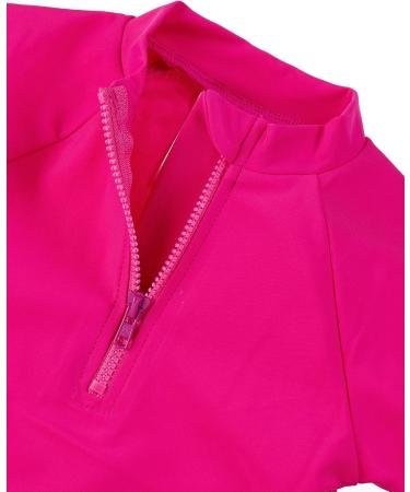 Buy Sterntaler Short-Sleeved Swimming Shirt for Girls | UV Protection 50+ Rashguard | Magenta | Sizes 110-116 | International Shipping Available - Buy Online on GoSupps.com