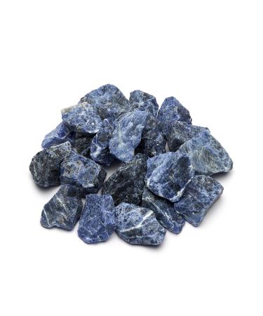 Puraja sodalith gemstones set |Natural premium raw stones |Versatile use as water stones healing stones chakrastone |Sodalith 1000g variety -pure crystals