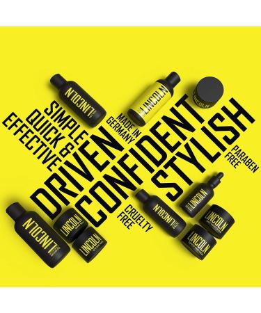 LINCOLN Charcoal Shampoo & Conditioner for Men - Anti-Dandruff & Hair Growth Formula - 250ml - Buy Online on GoSupps.com