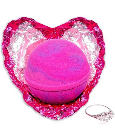 Love Potion Bath Bomb with Size 7 Ring Inside - Extra Large 10 oz - Made in USA - Buy Online on GoSupps.com