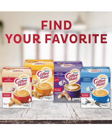 COFFEE MATE Italian Sweet Creme 4-Pack (96 0.375floz Tubs) - Buy Now! - Buy Online on GoSupps.com