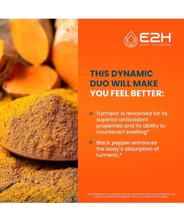 E2H: Liver Support Supplement (2 Pack - 4 Fl Oz) and Liquid Turmeric Curcumin (Single Bottle - 2 Fl Oz) | Vegan Non-GMO - (6 Fl Oz Total) - Bundle - Buy Online on GoSupps.com