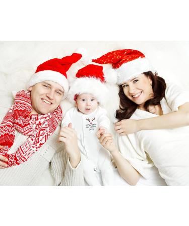 Personalised My First Christmas Baby Grow Outfit Vest | Unisex Newborn Clothes | 1st Xmas Gifts for Boys & Girls | Gender Neutral Sleepsuit, 0 Months - Buy Online on GoSupps.com