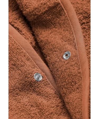Jollein Baby Bathrobe 1-2 Years - Ash Green | Soft & Cozy Caramel Toddler Robe - International Shipping Available - Buy Online on GoSupps.com