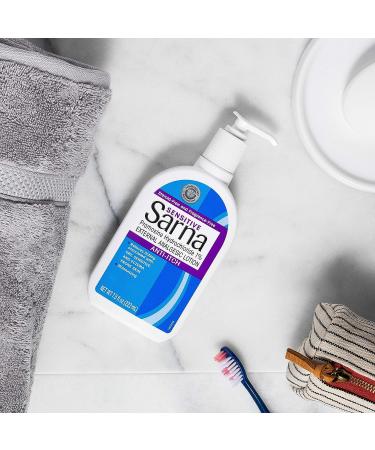 Sarna Sensitive Anti-Itch Lotion - Steroid-Free, Fragrance-Free, 7.5 fl oz - Buy Online on GoSupps.com