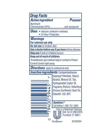 Dove Antiperspirant Deodorant Bloom 2.6 oz - Long-Lasting Protection & Fresh Scent | Buy Online Worldwide - Buy Online on GoSupps.com